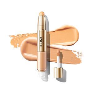 ICONIC LONDON Radiant Liquid Concealer & Brightening Crayon Duo, Neutral Light